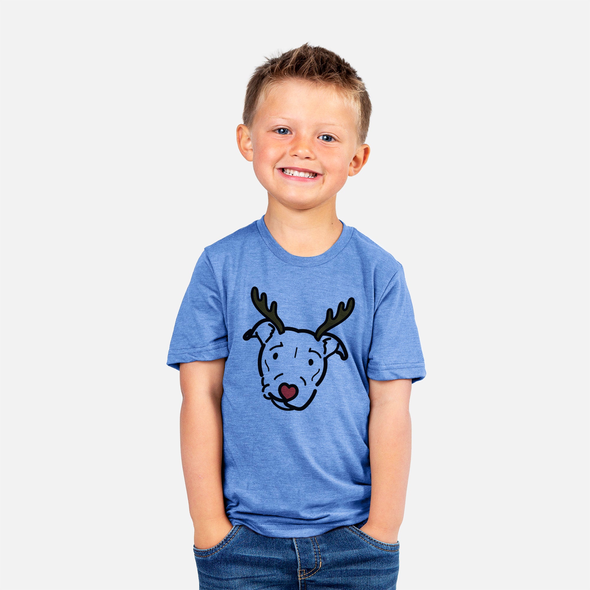 Red Nose Pitbull Mix - Ernie - Kids/Youth/Toddler Shirt