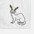 Red Nose Ferret - Fern - Decorative Hand Towel