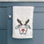 Red Nose Dogo Argentino - Genevieve - Decorative Hand Towel