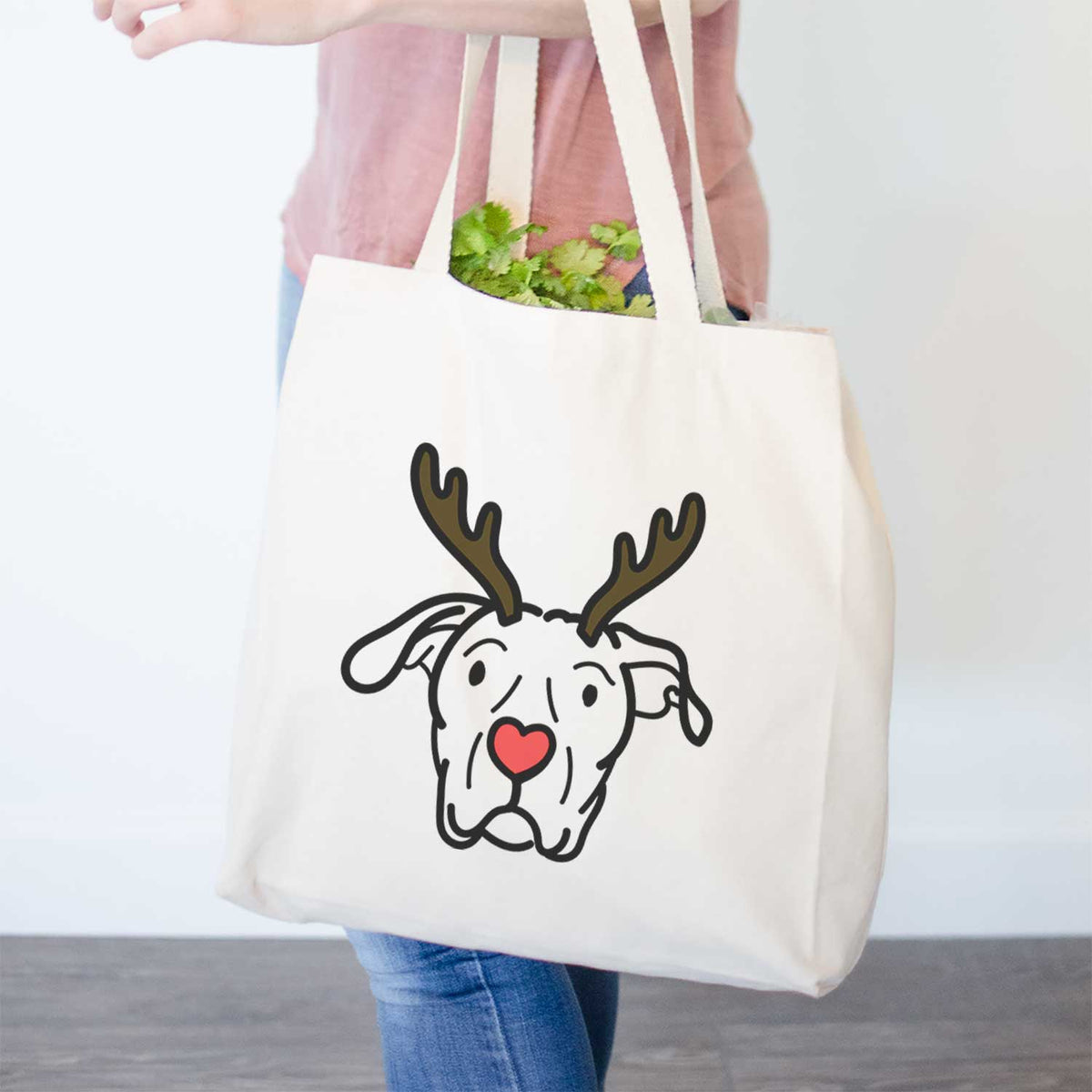 Red Nose Dogo Argentino - Genevieve - Tote Bag