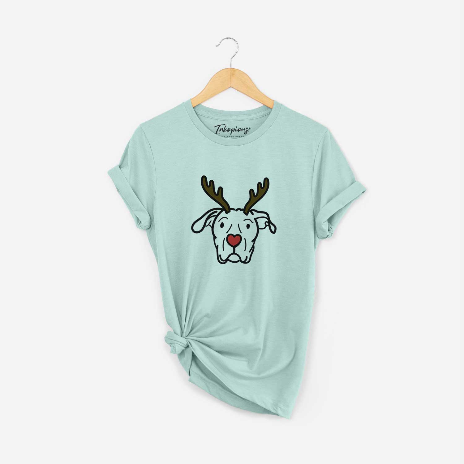 Red Nose Dogo Argentino - Genevieve - Unisex Crewneck