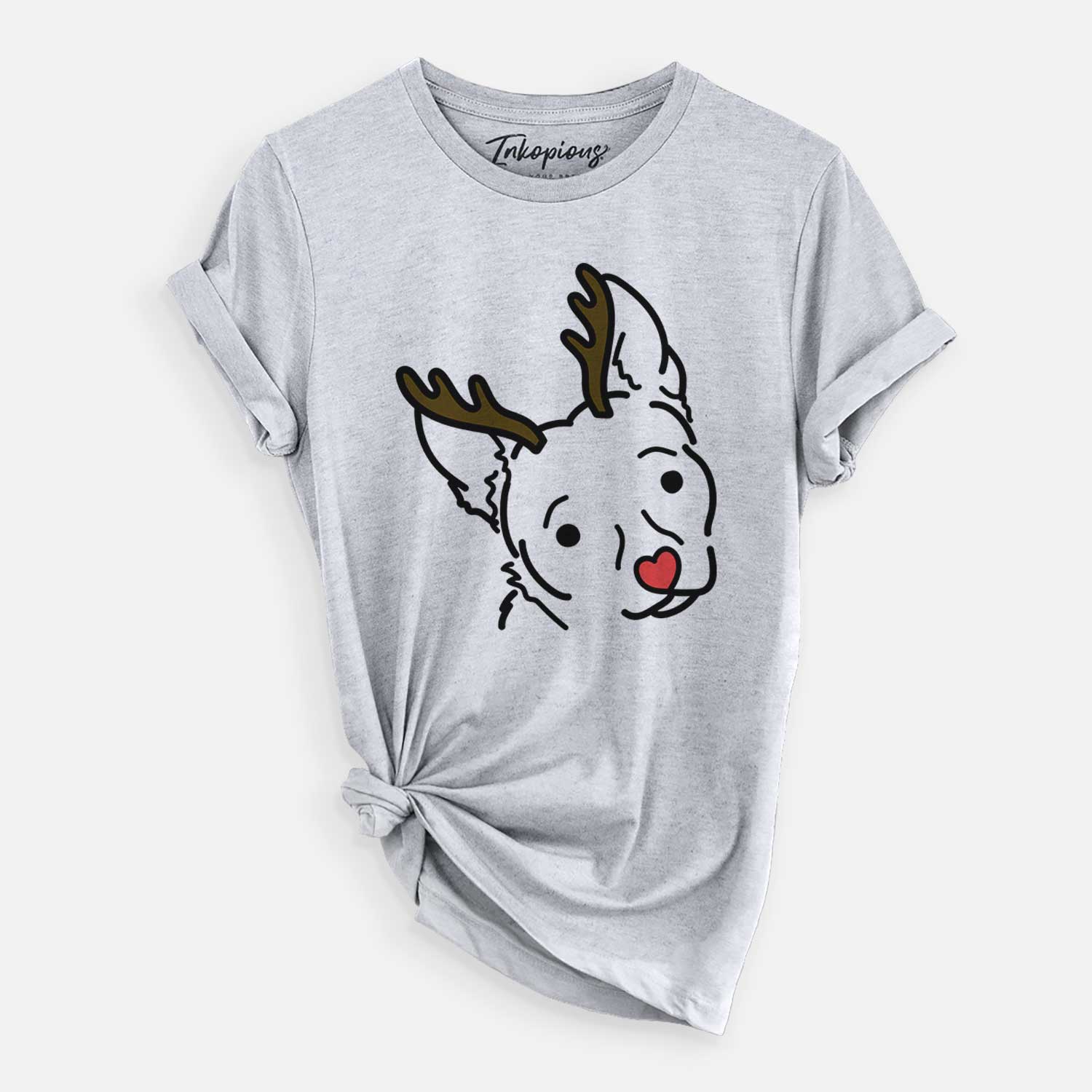 Red Nose Chihuahua Mix - GiGi - Unisex Crewneck