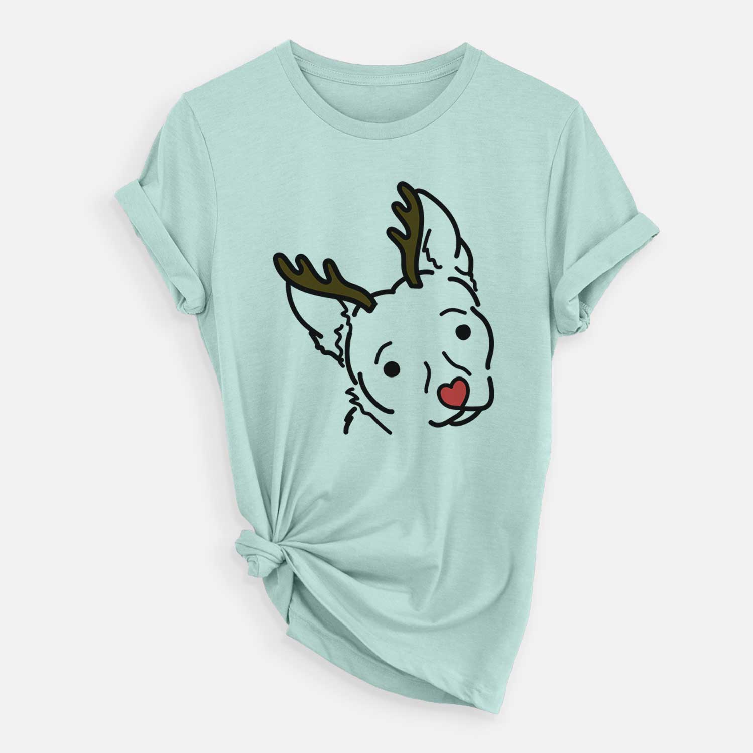 Red Nose Chihuahua Mix - GiGi - Unisex Crewneck