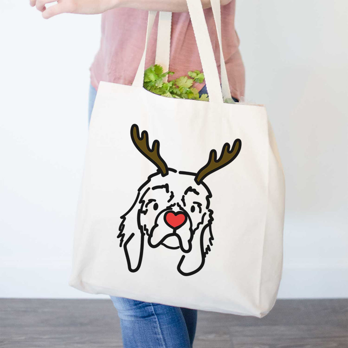 Red Nose Cocker Spaniel - GiGi - Tote Bag