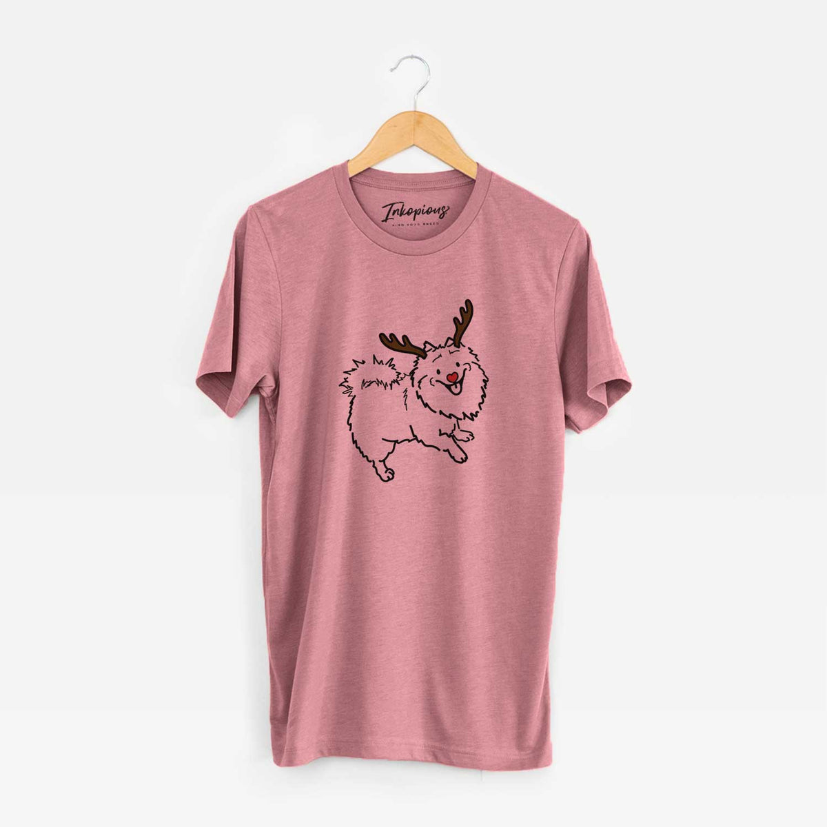 Red Nose Pomeranian Mix - Goldie - Unisex Crewneck