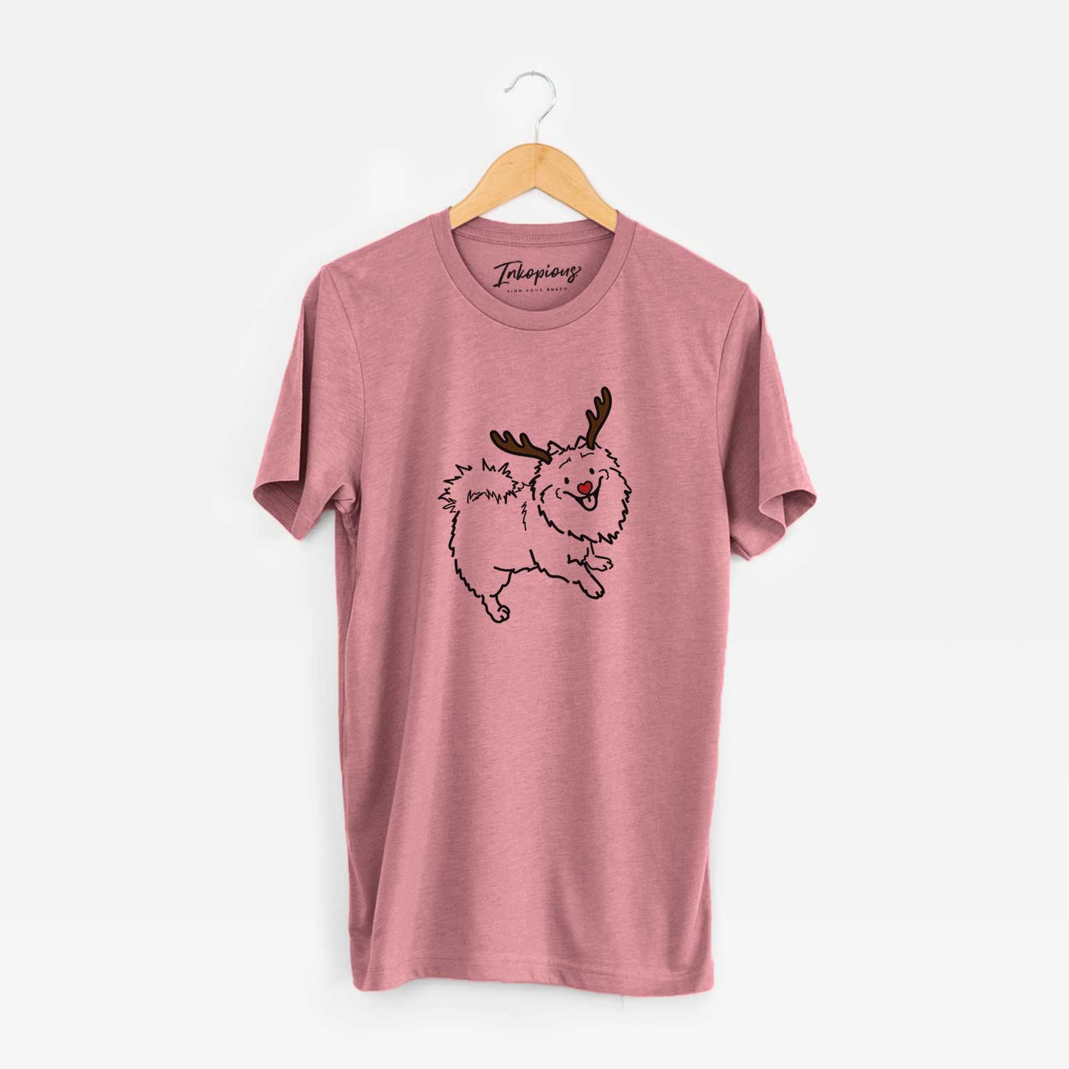 Red Nose Pomeranian Mix - Goldie - Unisex Crewneck