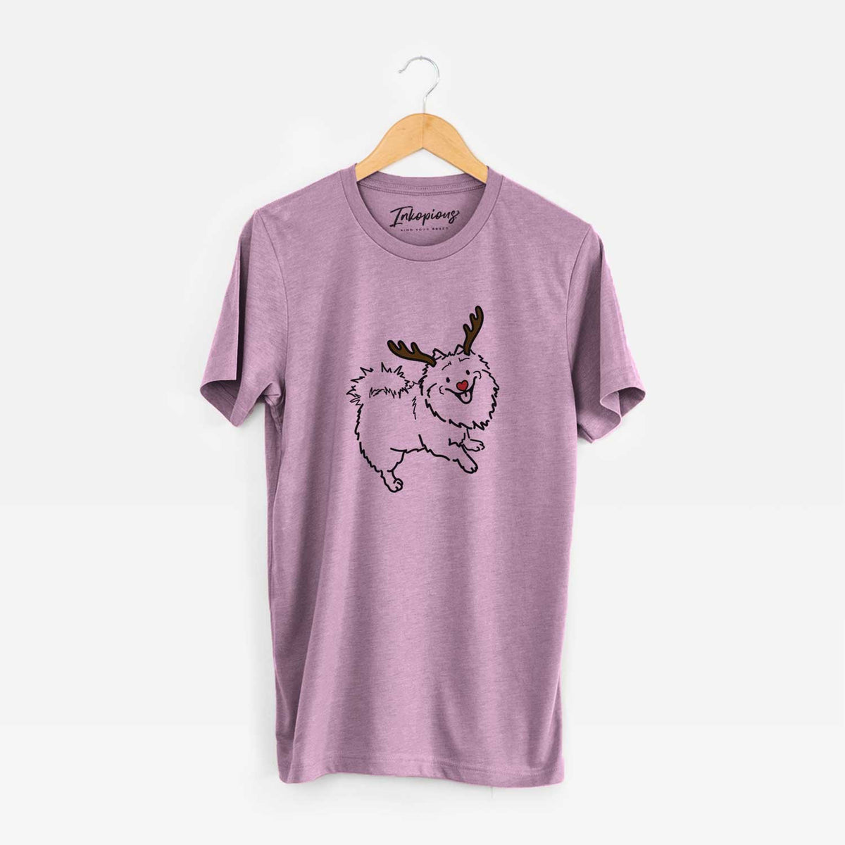 Red Nose Pomeranian Mix - Goldie - Unisex Crewneck