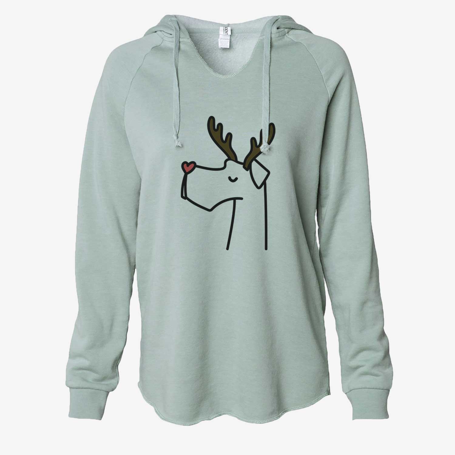 Red Nose Great Dane - Cali Wave Hooded Sweatshirt