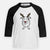 Red Nose Basset Hound German Shepherd Mix - Gretchen - Youth 3/4 Long Sleeve