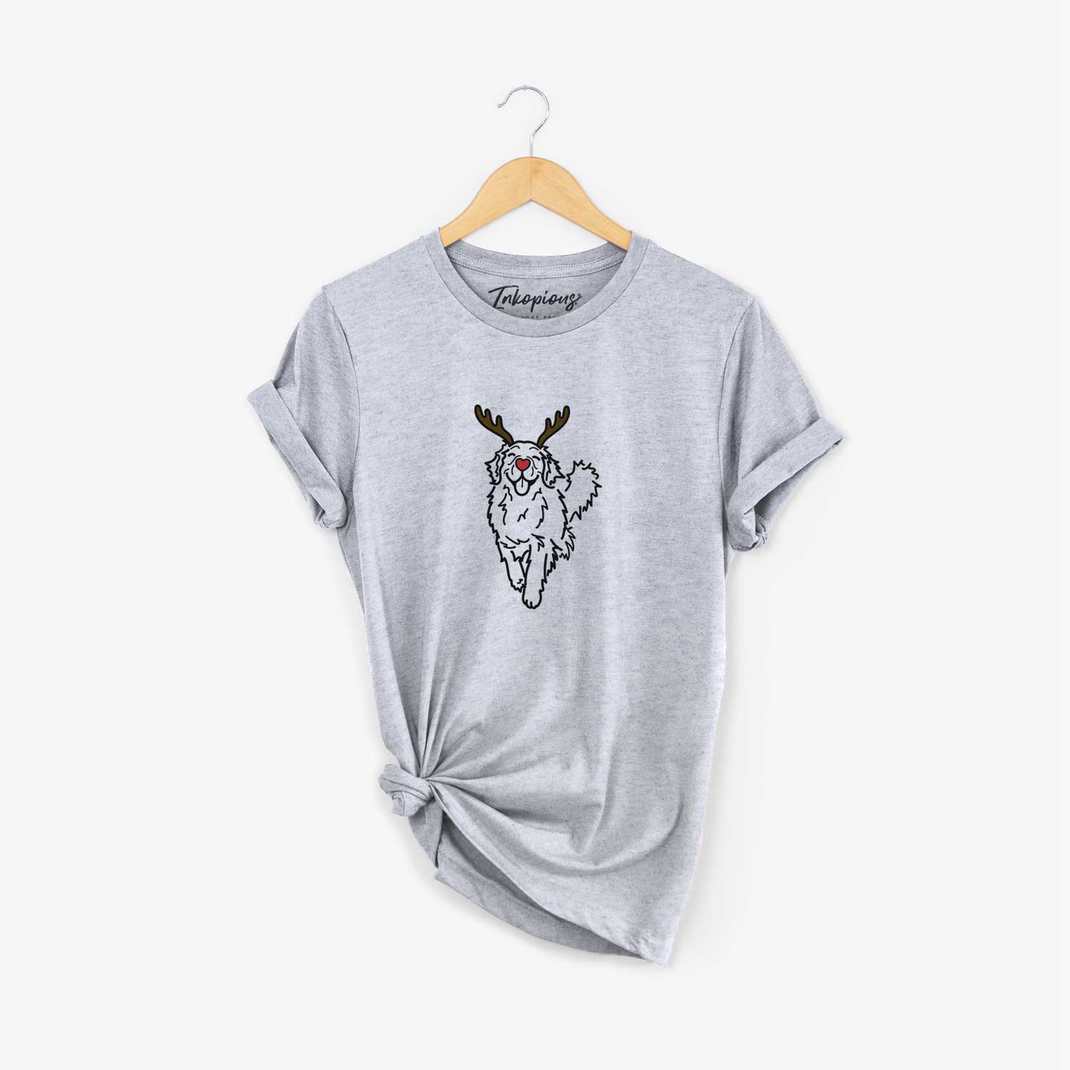 Red Nose Golden Retriever - Hamlet - Unisex Crewneck