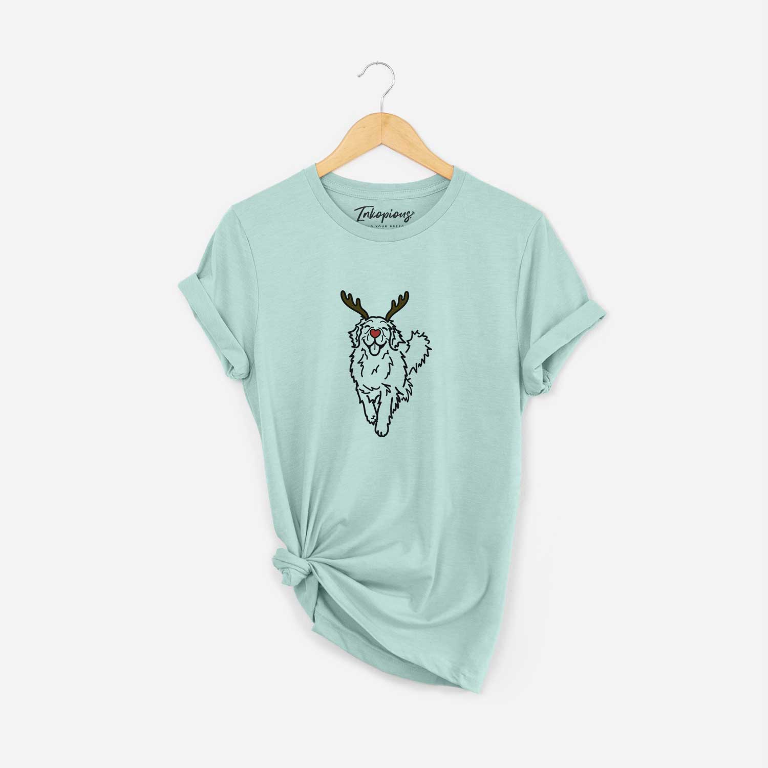 Red Nose Golden Retriever - Hamlet - Unisex Crewneck