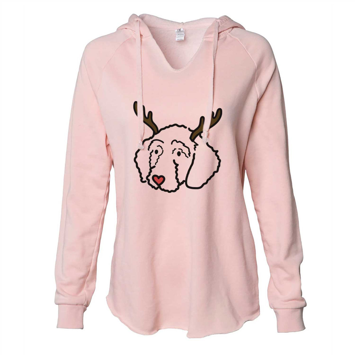 Red Nose Goldendoodle - Hanna - Cali Wave Hooded Sweatshirt