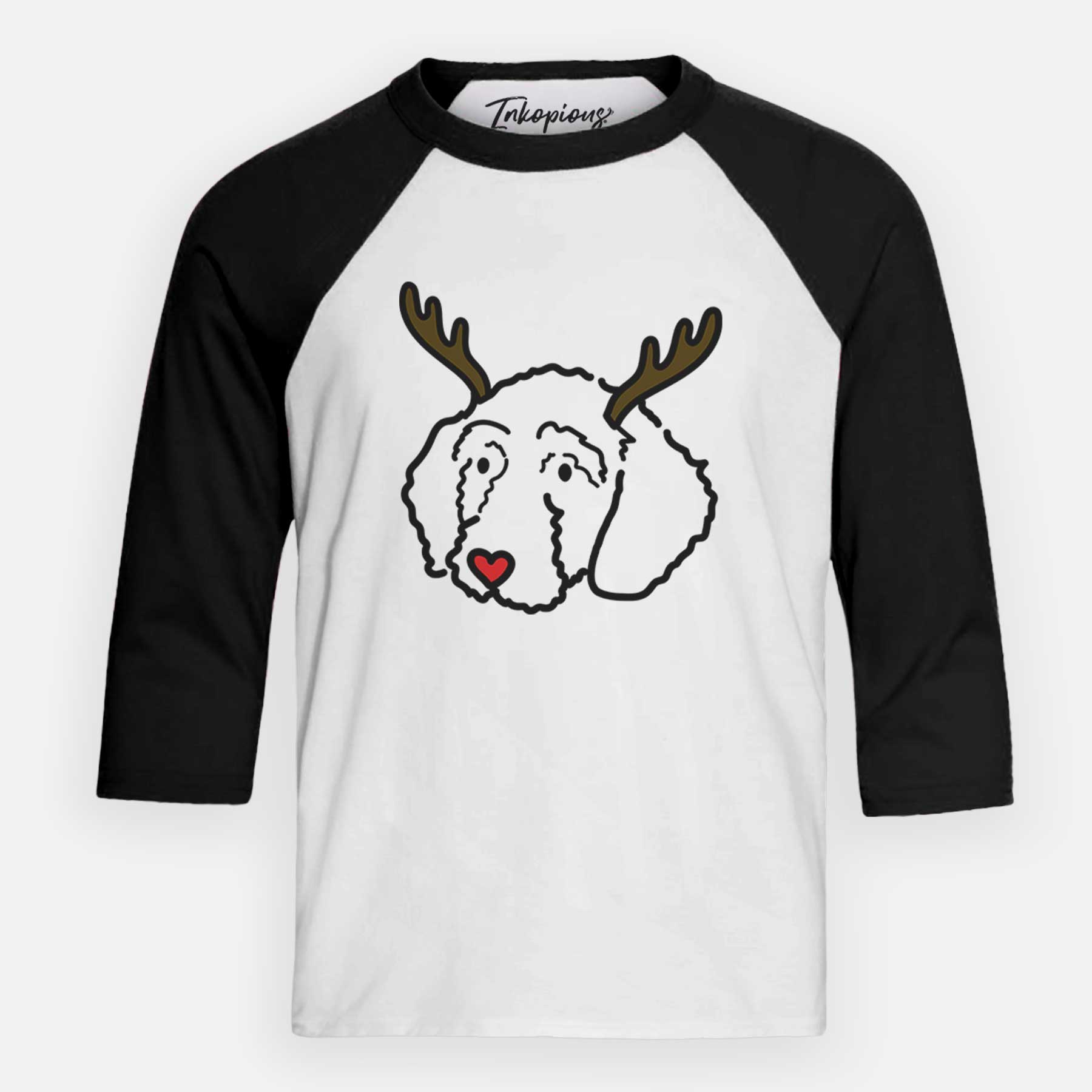 Red Nose Goldendoodle - Hanna - Youth 3/4 Long Sleeve