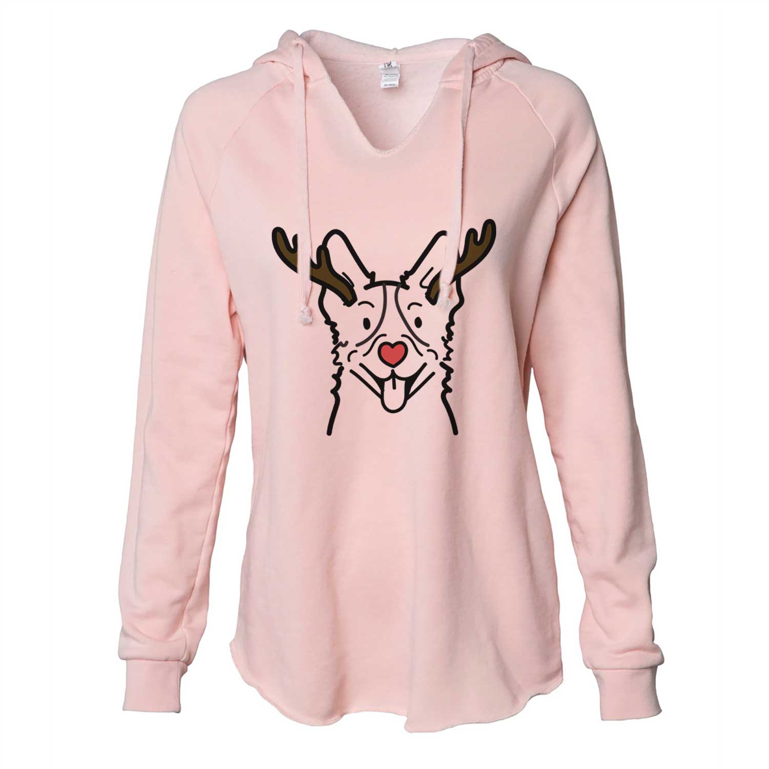 Red Nose Heeler - Cali Wave Hooded Sweatshirt