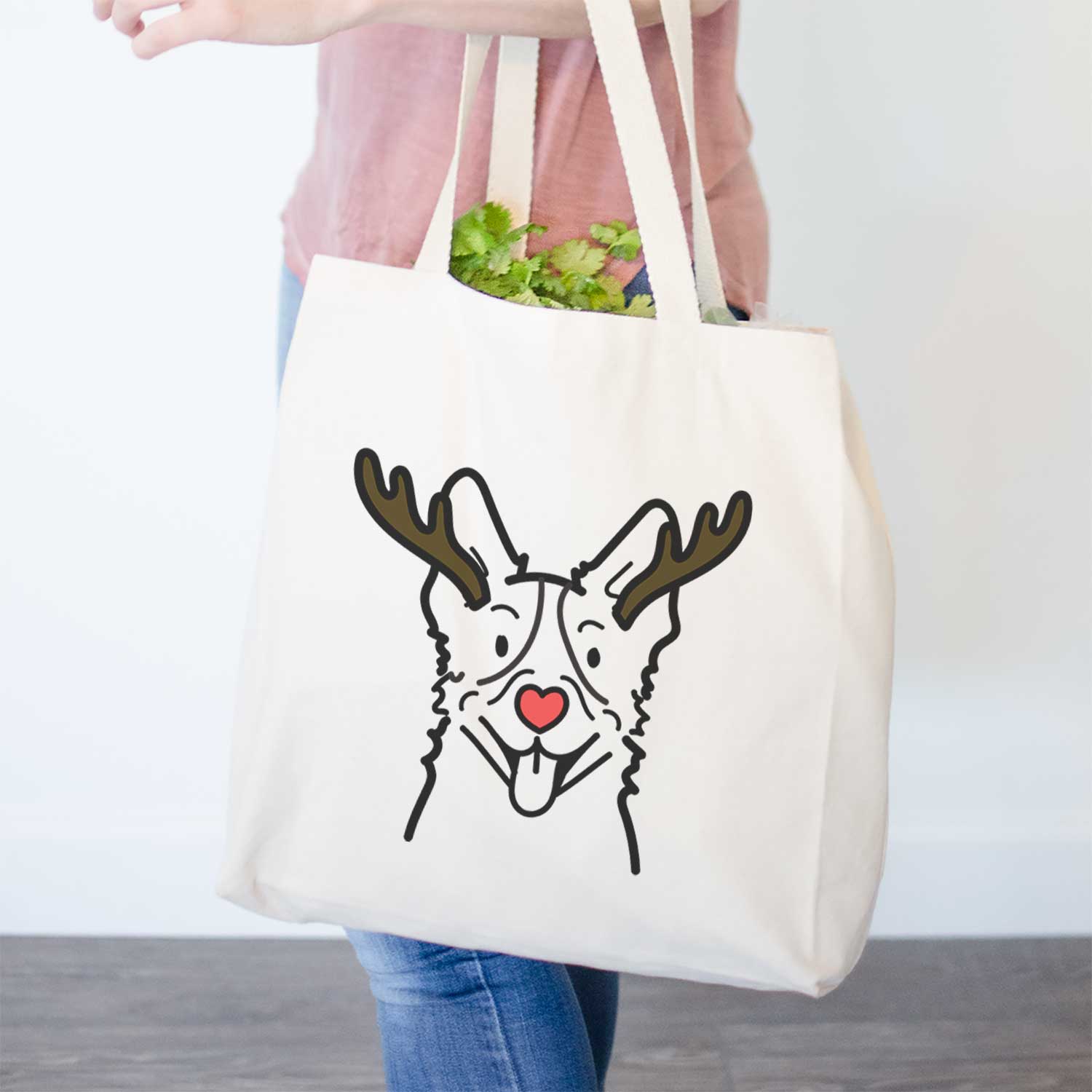 Red Nose Heeler - Tote Bag