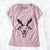 Red Nose Pitbull Mix - Hemi - Women's Perfect V-neck Shirt