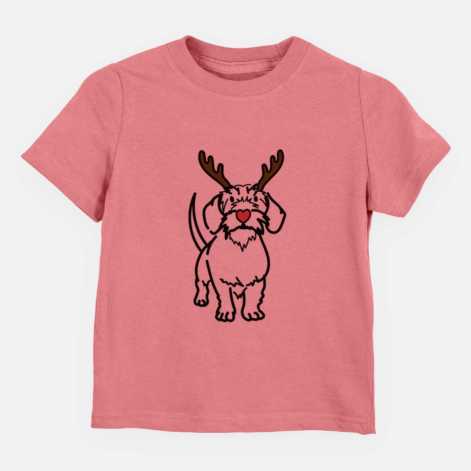 Red Nose Wire Dachshund - Henry - Kids/Youth/Toddler Shirt
