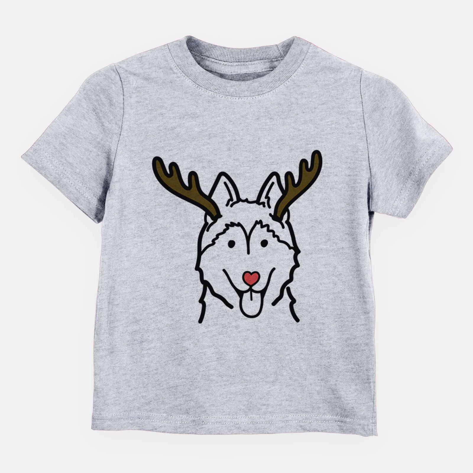 Red Nose Siberian Husky - Kids/Youth/Toddler Shirt