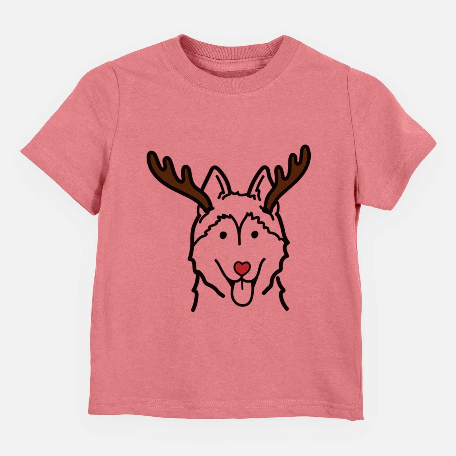 Red Nose Siberian Husky - Kids/Youth/Toddler Shirt