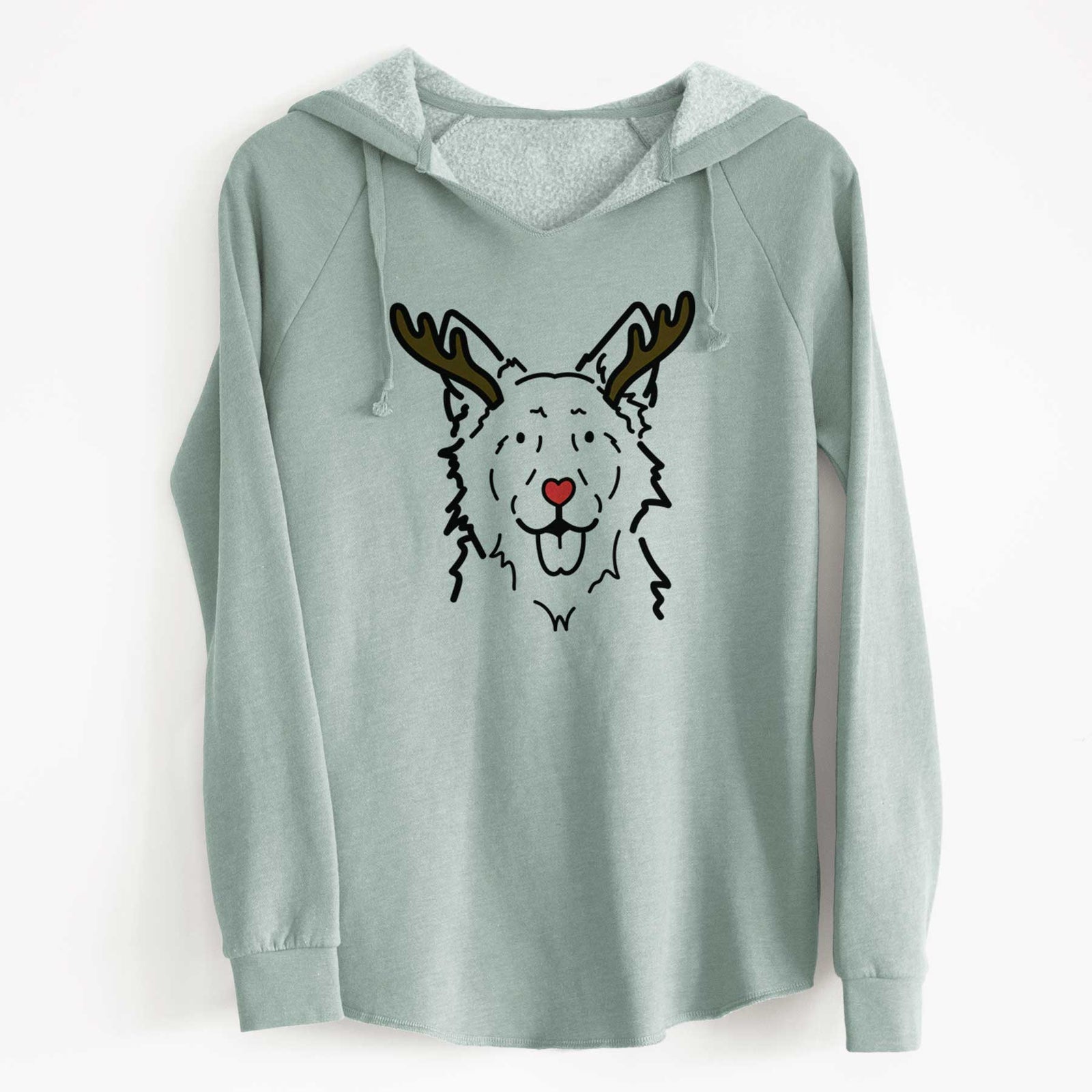 Red Nose Mudi - Jack - Cali Wave Hooded Sweatshirt