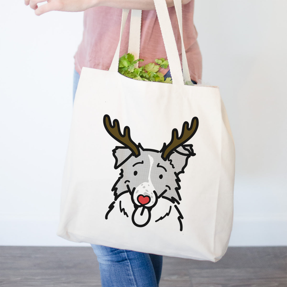 Red Nose Border Collie - Jam - Tote Bag