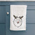 Red Nose Keeshond - Decorative Hand Towel