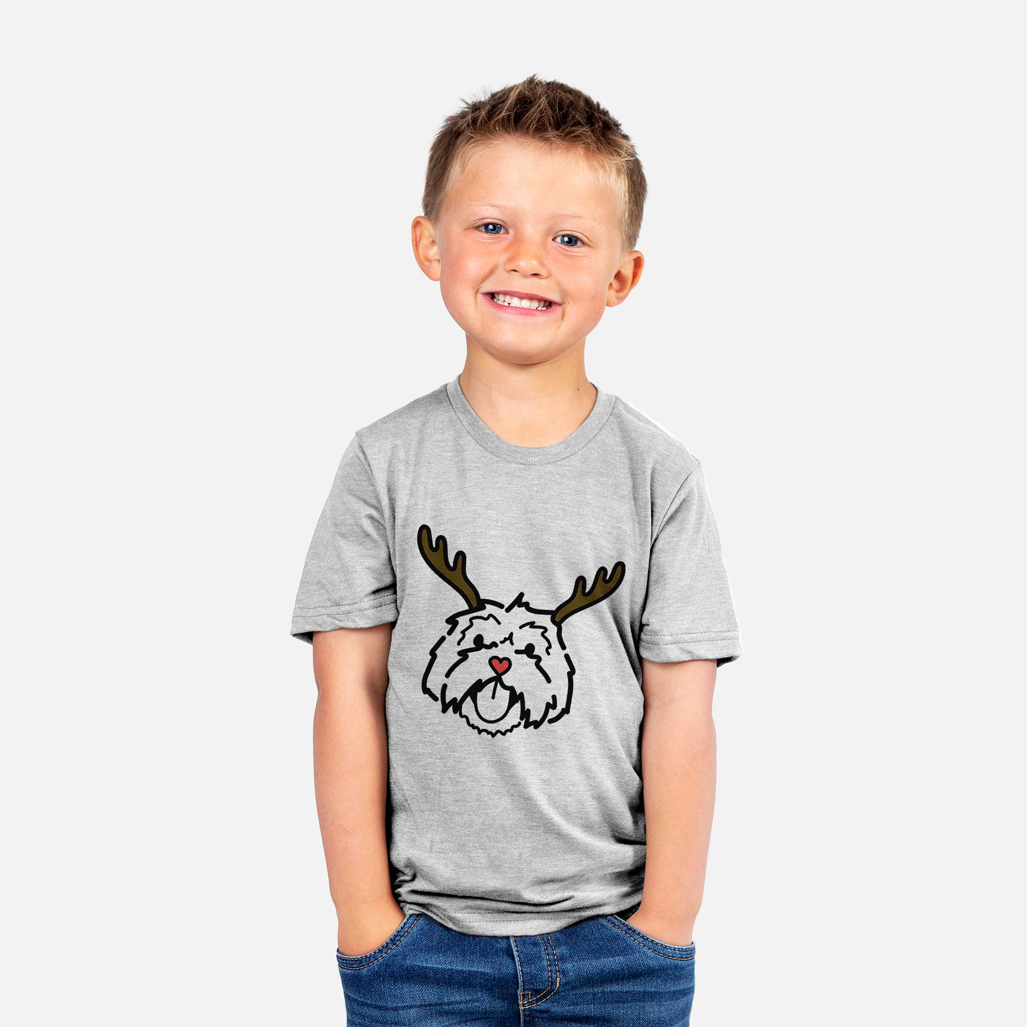 Red Nose Lhasa Apso - Keia - Kids/Youth/Toddler Shirt