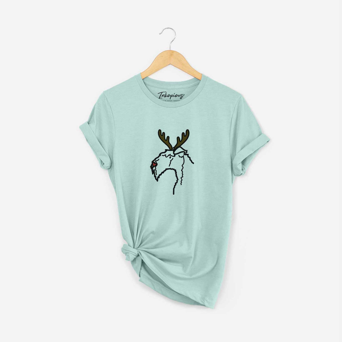 Red Nose Kerry Blue Terrier - Unisex Crewneck