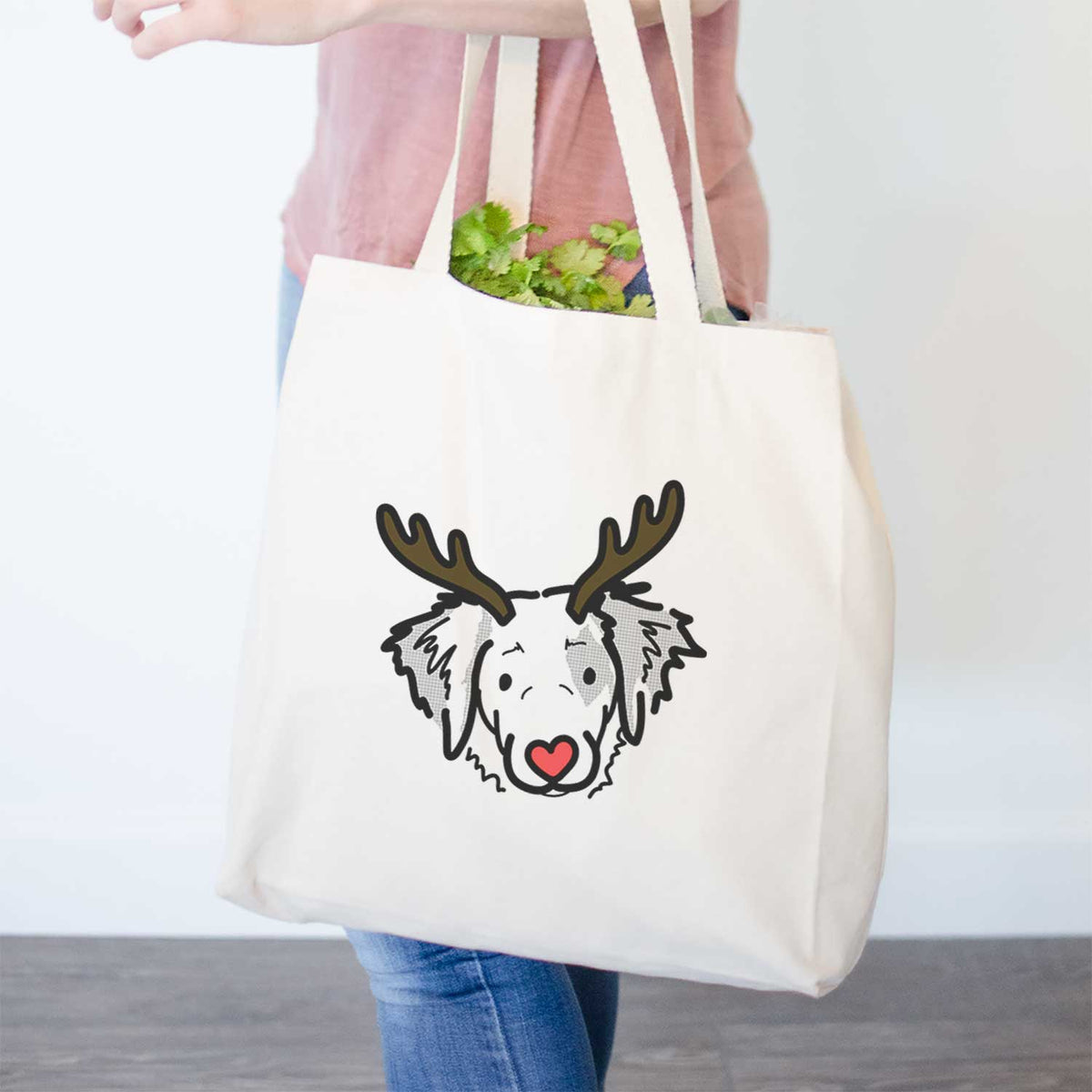 Red Nose Brittany Spaniel - Kiva - Tote Bag