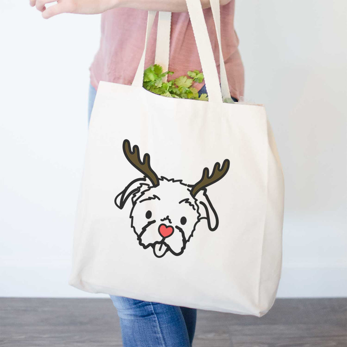 Red Nose Shih Tzu - Koko - Tote Bag