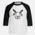 Red Nose Shih Tzu - Koko - Youth 3/4 Long Sleeve