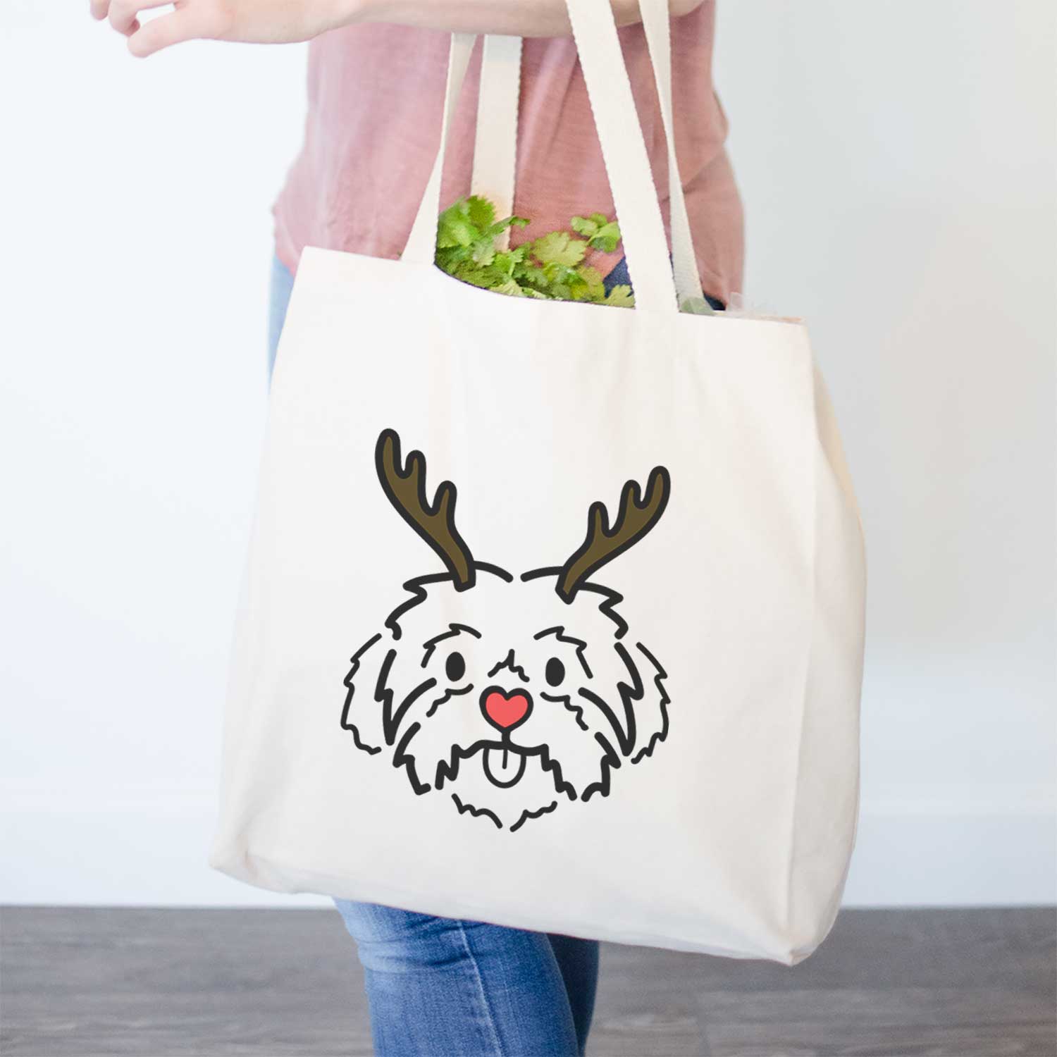 Red Nose Shih Tzu - Leo - Tote Bag