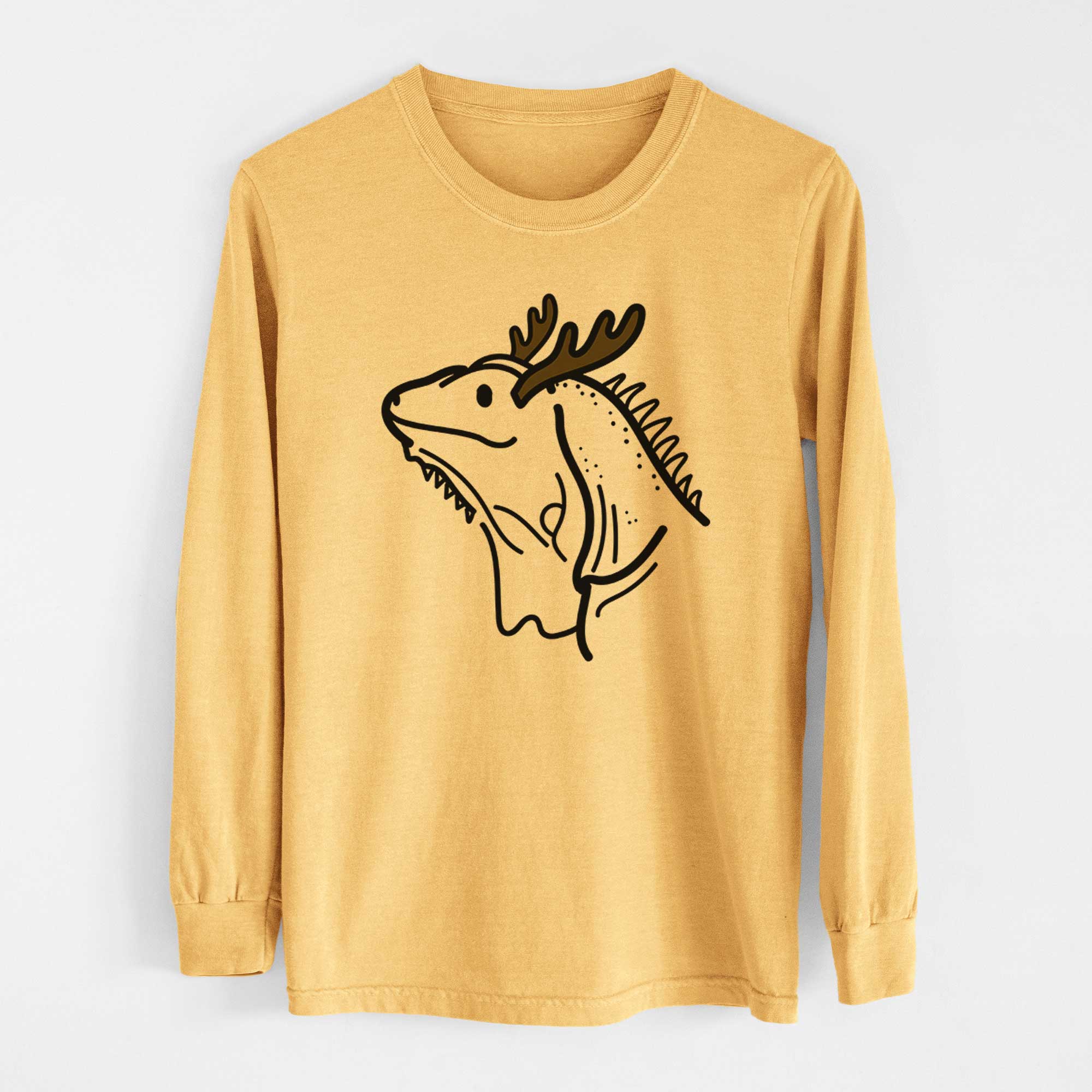 Red Nose Iguana - Louie - Heavyweight 100% Cotton Long Sleeve