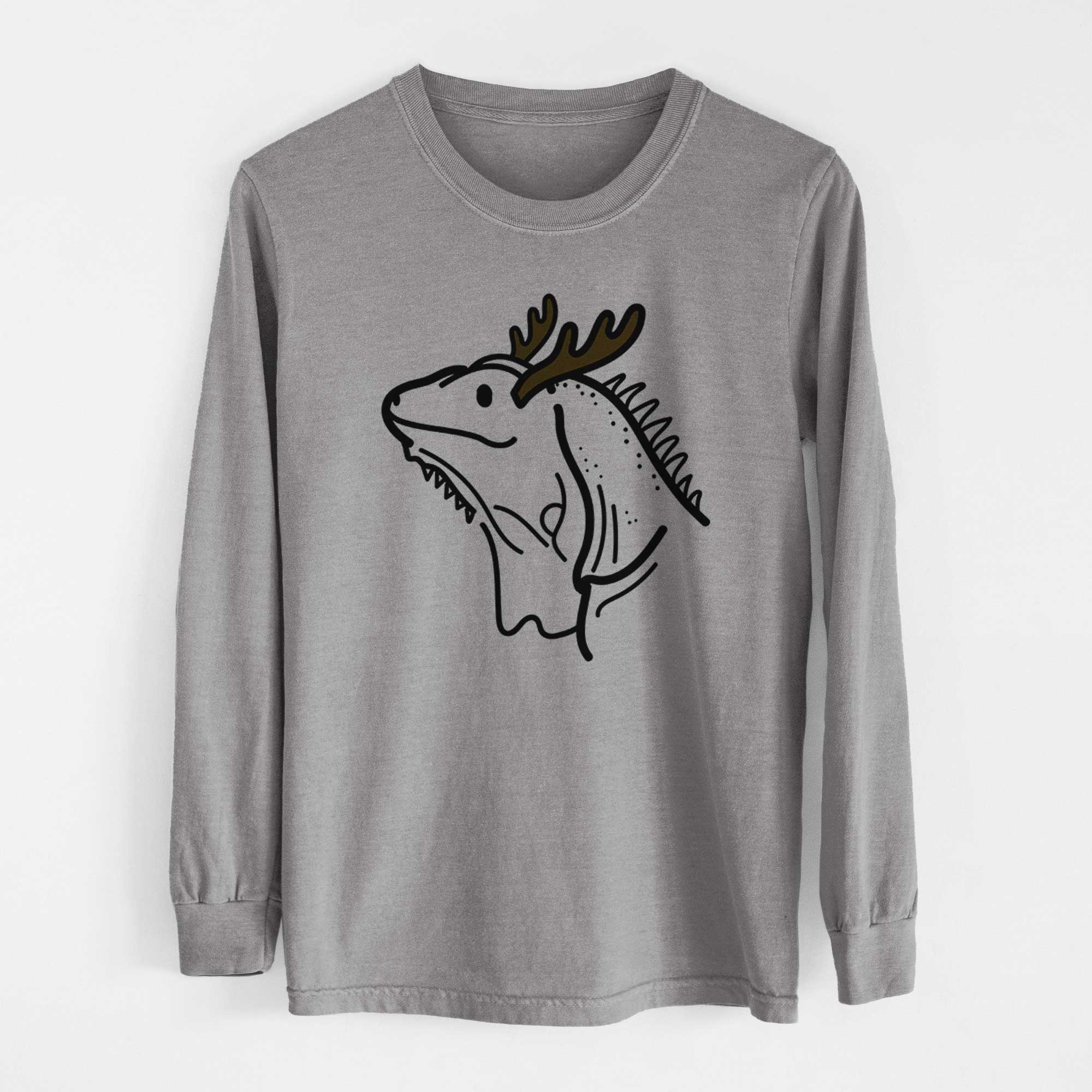 Red Nose Iguana - Louie - Heavyweight 100% Cotton Long Sleeve