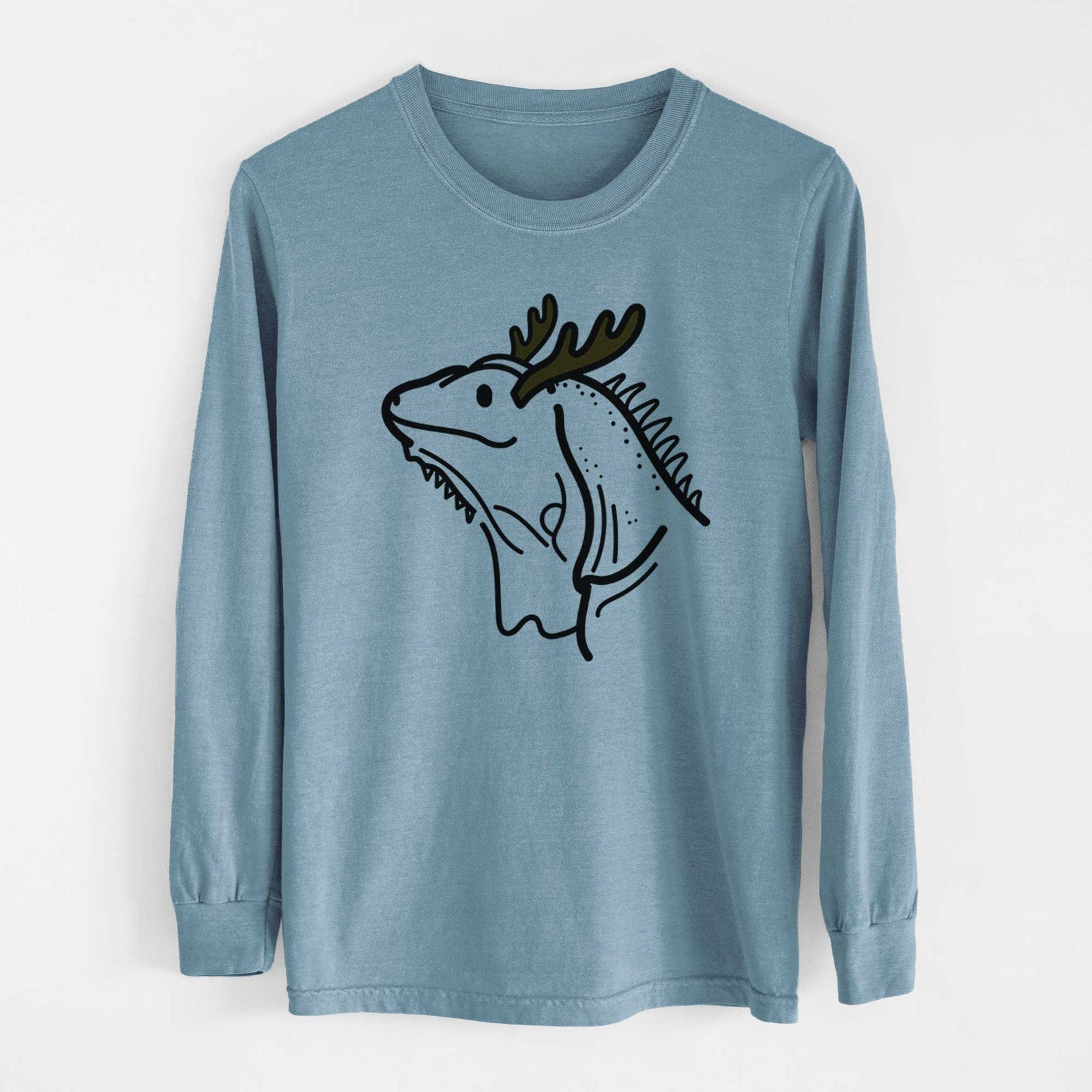 Red Nose Iguana - Louie - Heavyweight 100% Cotton Long Sleeve