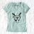 Red Nose Pitbull - Louie - Women's V-neck Shirt