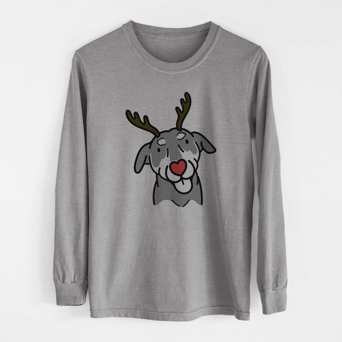 Red Nose Mixed Breed - Lousia - Heavyweight 100% Cotton Long Sleeve