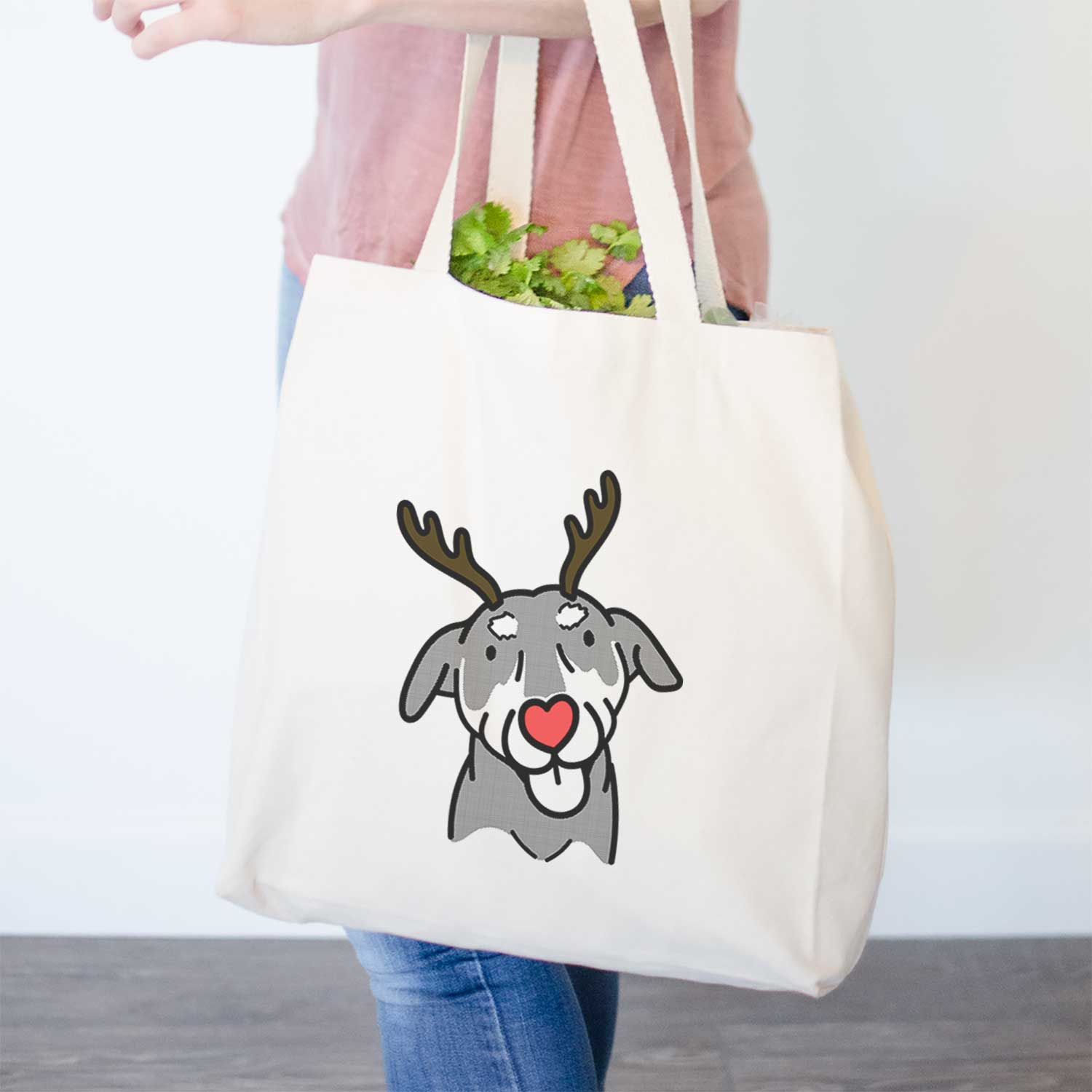 Red Nose Mixed Breed - Lousia - Tote Bag