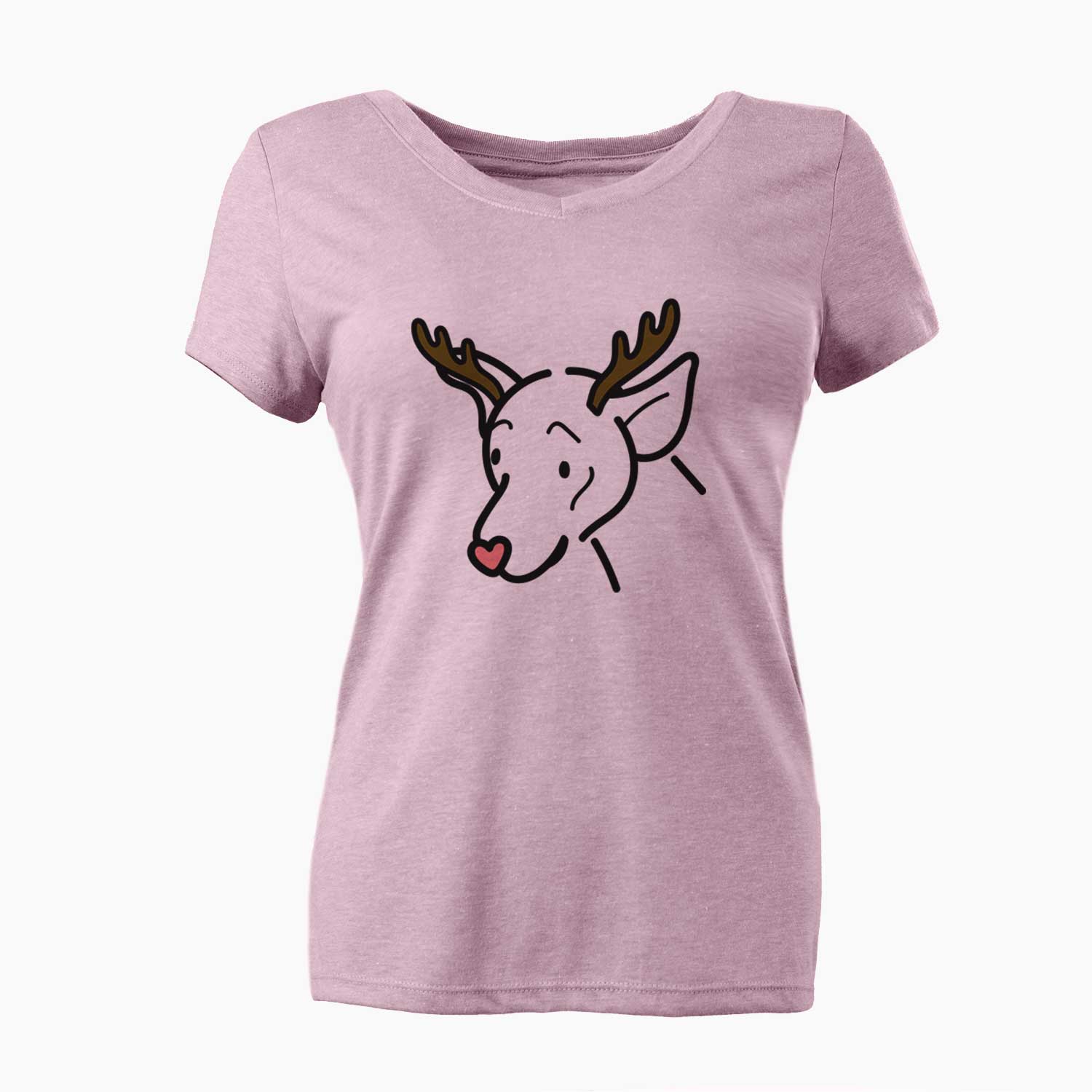 Red Nose Mixed Breed - Lucky - Women's V-neck Shirt