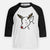 Red Nose Mixed Breed - Lucky - Youth 3/4 Long Sleeve