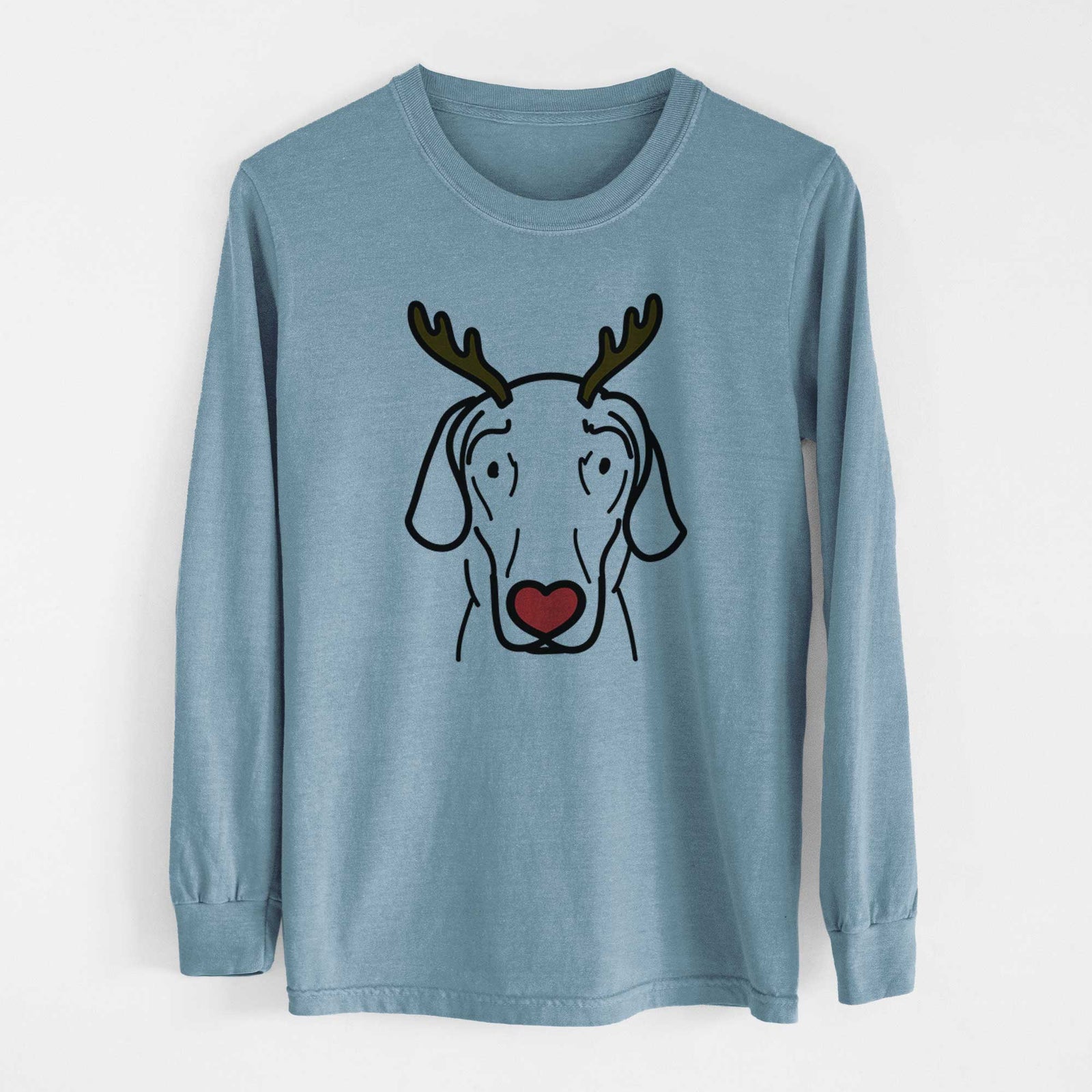 Red Nose Great Dane - Lucy - Heavyweight 100% Cotton Long Sleeve