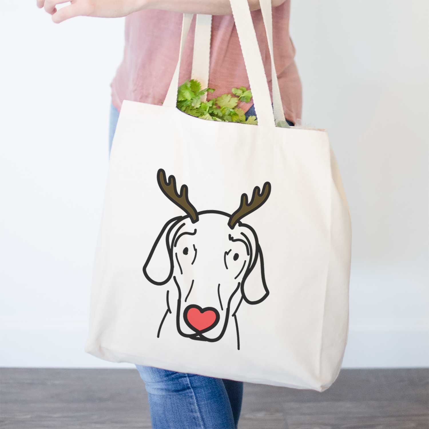 Red Nose Great Dane - Lucy - Tote Bag