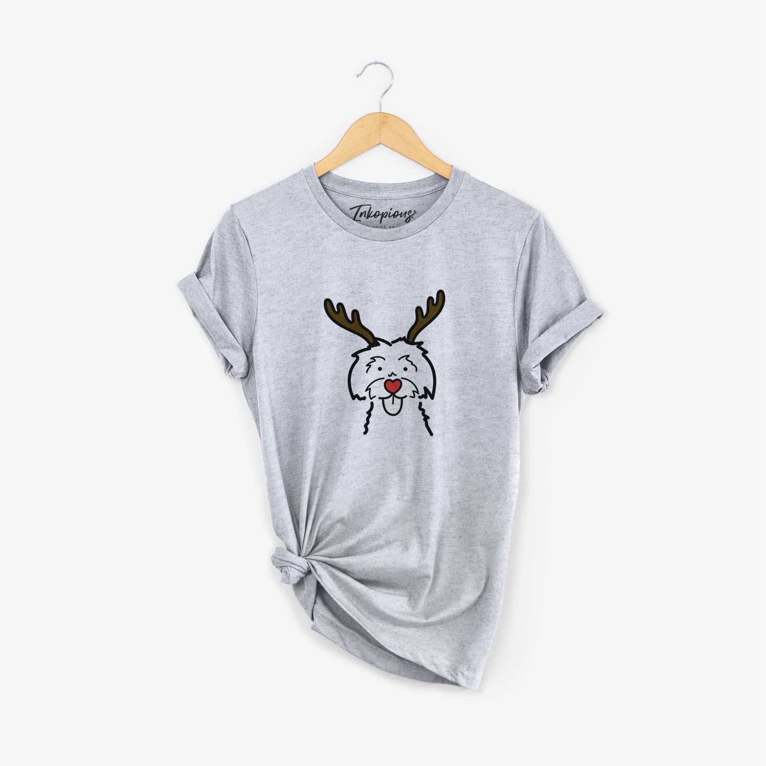 Red Nose Maltese - Unisex Crewneck