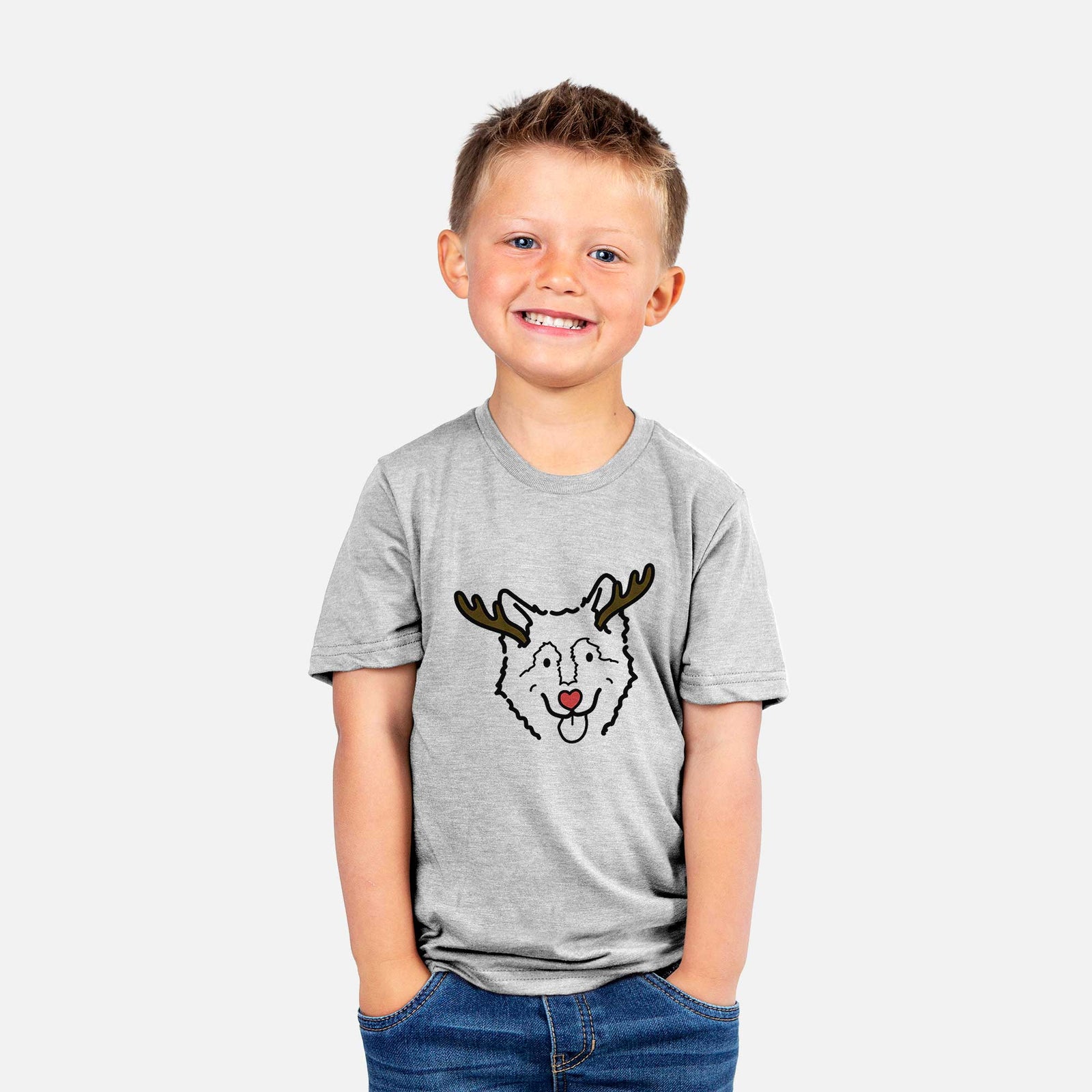 Red Nose Alaskan Malamute - Max - Kids/Youth/Toddler Shirt