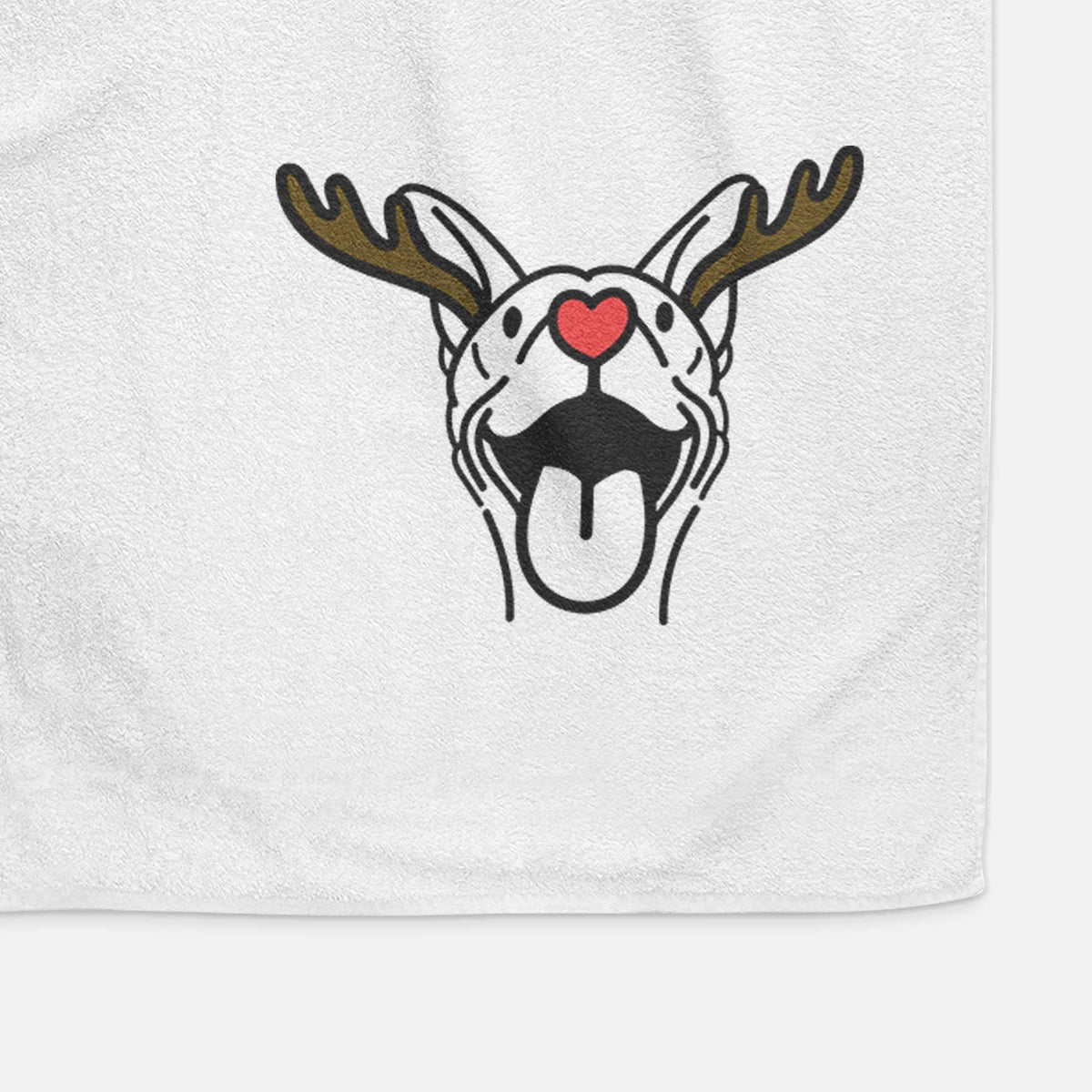 Red Nose Basenji - Merlin - Decorative Hand Towel