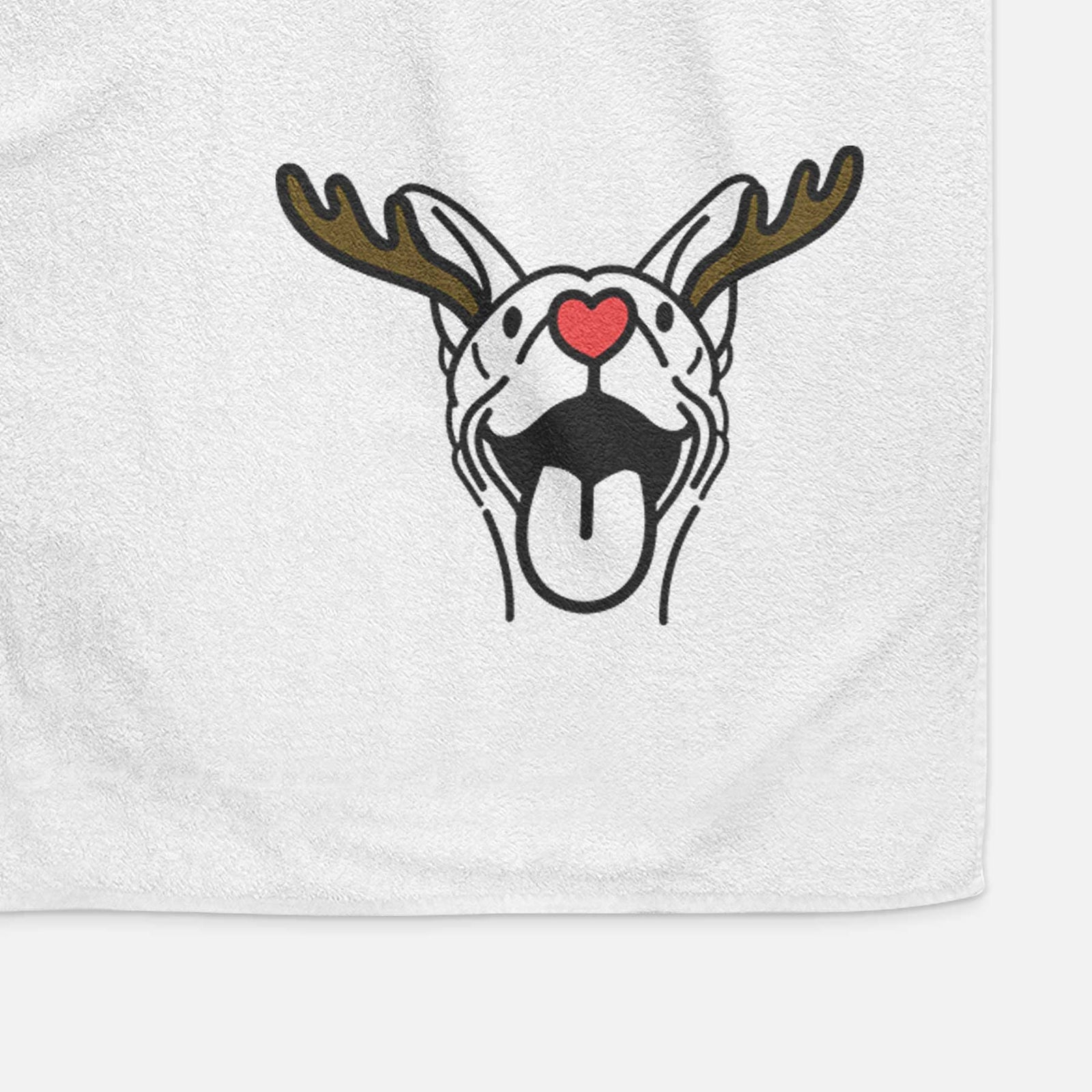 Red Nose Basenji - Merlin - Decorative Hand Towel