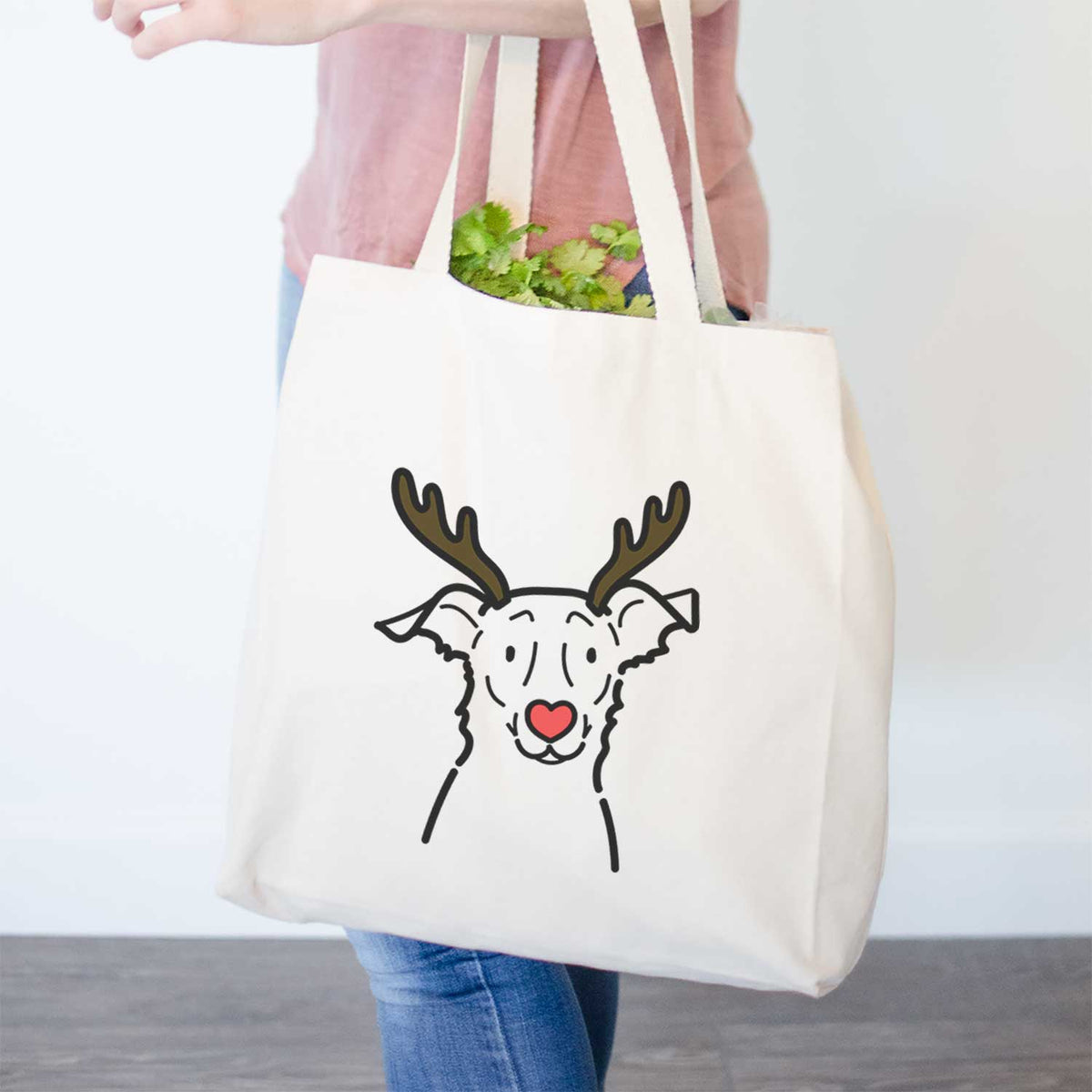 Red Nose Border Collie Mix - Millie - Tote Bag