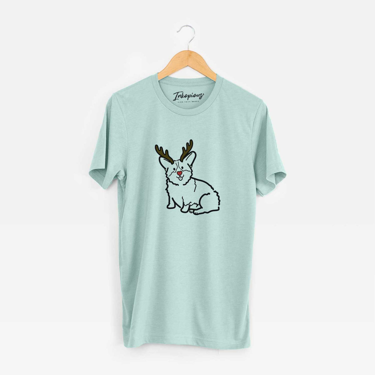 Red Nose Pembroke Welsh Corgi - Millie - Unisex Crewneck