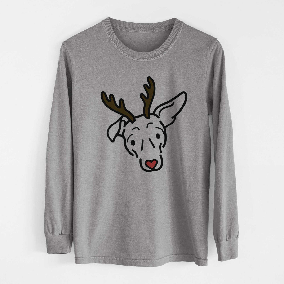 Red Nose Mixed Breed - Millie - Heavyweight 100% Cotton Long Sleeve