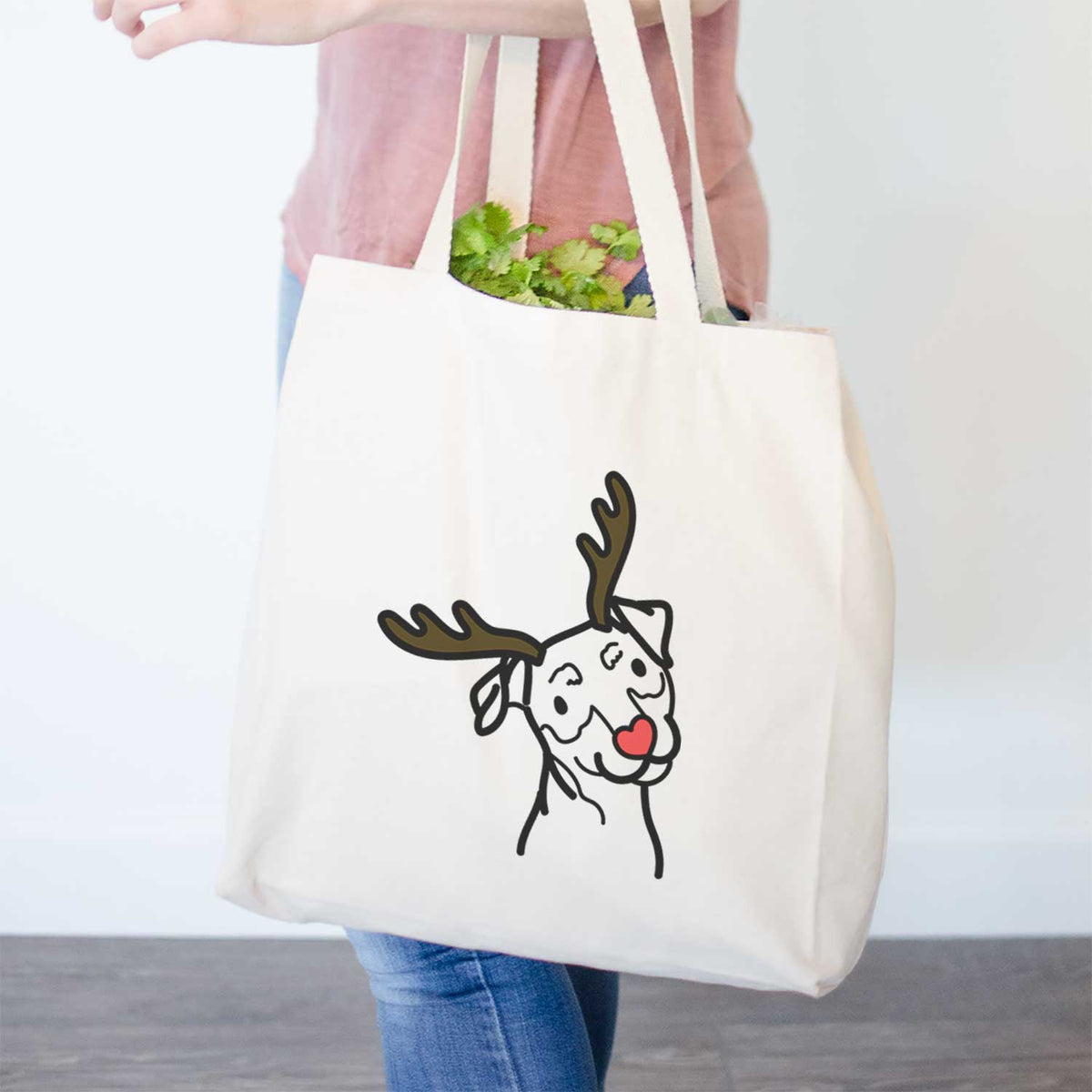 Red Nose Mini Pinscher - Tote Bag
